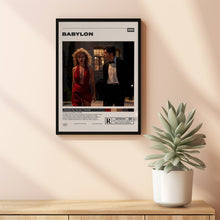 Babylon Poster, Damien Chazelle, Minimalist Movie Poster, Vintage Retro Art Print1