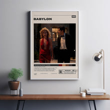 Babylon Poster, Damien Chazelle, Minimalist Movie Poster, Vintage Retro Art Print1