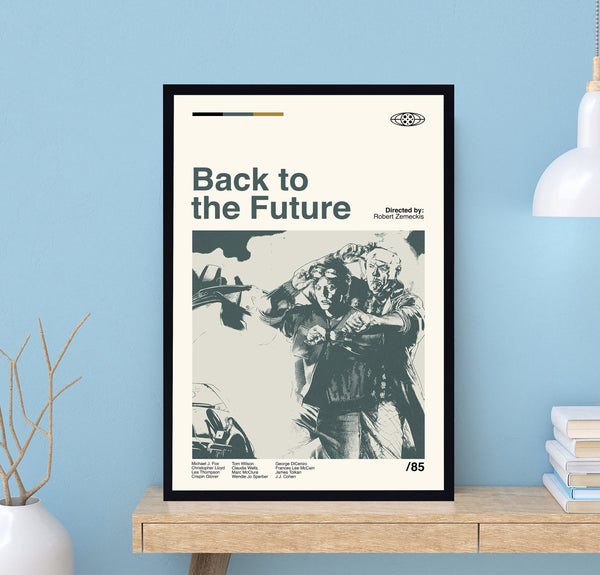 Back To The Future Poster, Robert Zemeckis, Minimalist Movie Poster, Vintage Retro Art Print, Custom Poster, Wall Art Print, Home Decor 1684823896