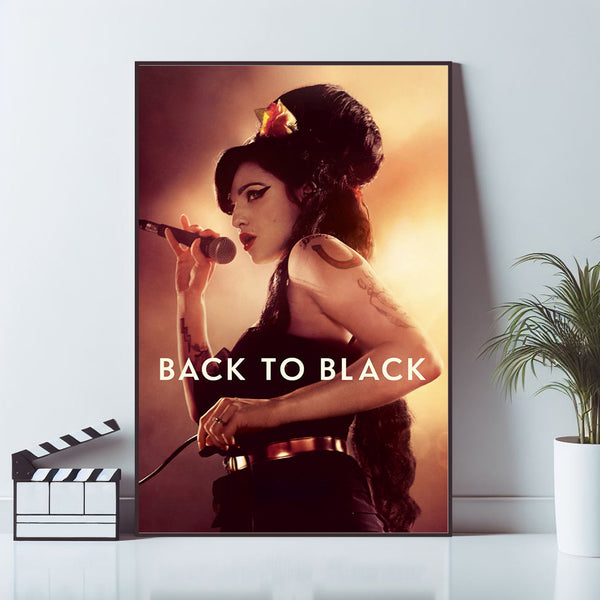Back to Black Movie Poster, Wall Art Prints, Art Poster, Canvas Material Gift, Keepsake, Home Decor, Live Room Wall Art 1686696213