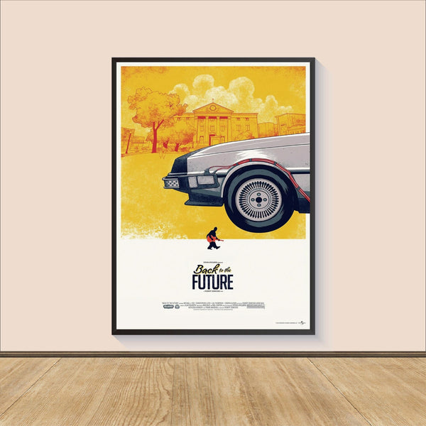 Back to the Future Movie Poster Print, Canvas Wall Art, Room Decor, Movie Art, personalized gift, Wall Art Print, Art Poster For Gift 1577673632