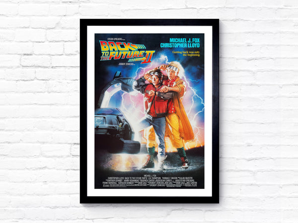 Back to the Future Part II - 1989 - Movie Poster - Film Poster - Cinema Poster - A1A2A3A4A5 1575993500