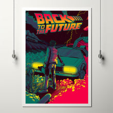 Back to the Future (1985) Poster Art Print Movie Posters Gift for Movie lovers 1