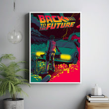 Back to the Future (1985) Poster Art Print Movie Posters Gift for Movie lovers 1