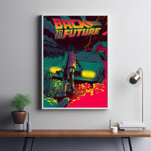 Back to the Future (1985) Poster Art Print Movie Posters Gift for Movie lovers 1
