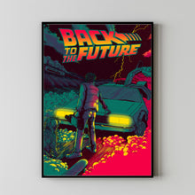 Back to the Future (1985) Poster Art Print Movie Posters Gift for Movie lovers 1