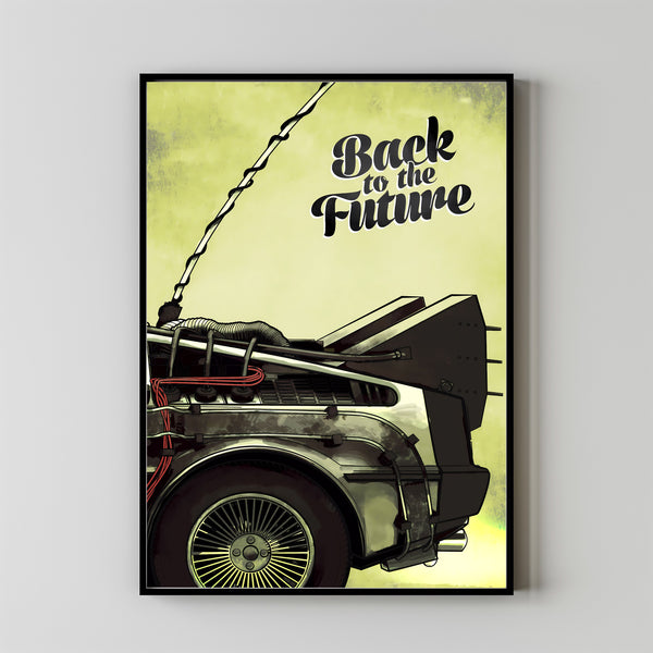 Back to the Future (1985) Poster Art Print Movie Posters Gift for Movie lovers 3