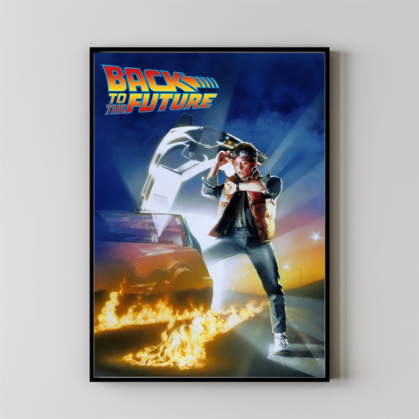 Back to the Future (1985) Poster Art Print Movie Posters Gift for Movie lovers 5