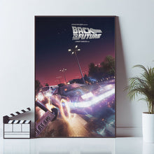 Back to the Future, Movie Poster, Wall Art Prints, Art Poster, Canvas Material Gift, Keepsake, Home Decor, Live Room Wall Art 1584988688