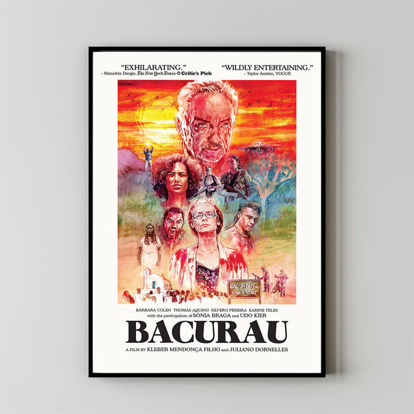 Bacurau Movie Poster, Room Decor, Home Decor, Art Poster for Gift