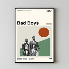 Bad Boys Movie Poster, Bad Boys Poster, Vintage Modern, Movie Poster, Minimalist Art, High Quality, Wall Art, Modern Vintage