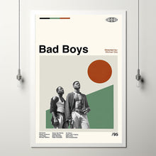 Bad Boys Movie Poster, Bad Boys Poster, Vintage Modern, Movie Poster, Minimalist Art, High Quality, Wall Art, Modern Vintage
