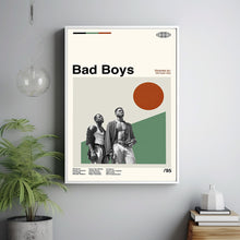 Bad Boys Movie Poster, Bad Boys Poster, Vintage Modern, Movie Poster, Minimalist Art, High Quality, Wall Art, Modern Vintage