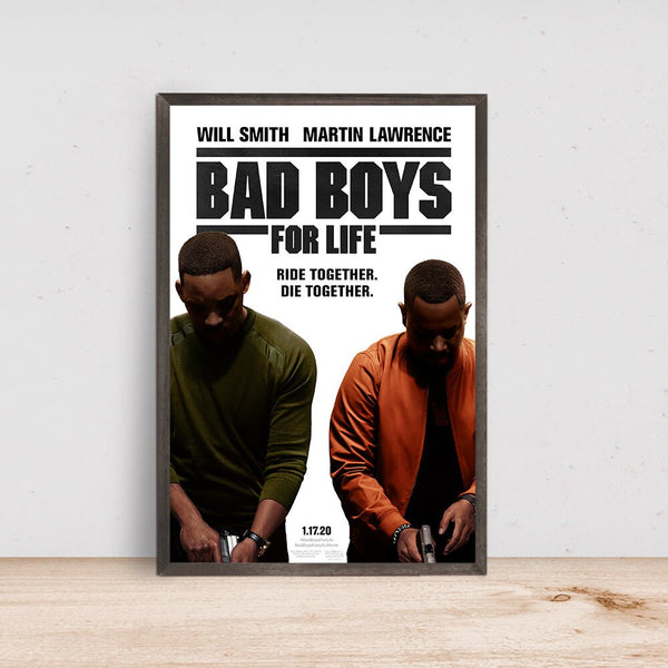Bad Boys for Life Movie Poster Classic Film Room Decor, Home Decor, Art Poster for Gift 1497090022