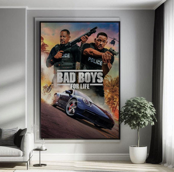 Bad Boys for Life (2020) Movie Poster Canvas Poster Movie Poster Art Print Gifts for Lover Mural Painting Home Decoration 1762694559