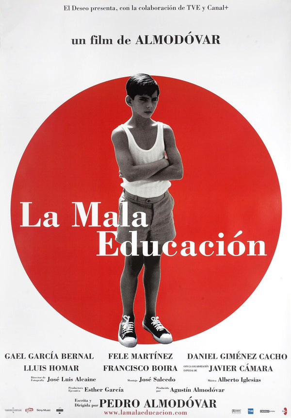 Bad Education - La Mala Educacion by Pedro Almodovar Alternative Film Movie Print Wall Art Poster 1578830761