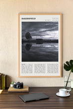 Bakersfield California Wall Art Poster Poster Bakersfield California  Black White Poster  Poster  Art Gift 1694298795