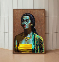 Balinese Girl Wall Art Print - Vintage Vladimir Tretchikoff 1290779222