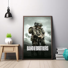 Band of Brothers Movie Poster, Band of Brothers (2001) Classic Movie Poster, Canvas Cloth Poster 1599595362