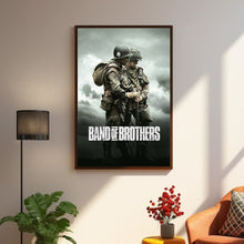 Band of Brothers Movie Poster, Band of Brothers (2001) Classic Movie Poster, Canvas Cloth Poster 1599595362