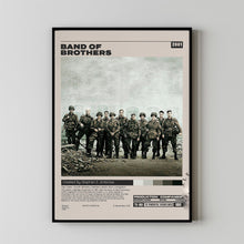 Band of Brothers, Tom Hanks, Minimalist Tv Series, Vintage Retro Art
