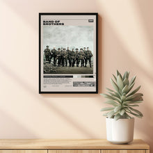 Band of Brothers, Tom Hanks, Minimalist Tv Series, Vintage Retro Art