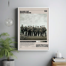 Band of Brothers, Tom Hanks, Minimalist Tv Series, Vintage Retro Art