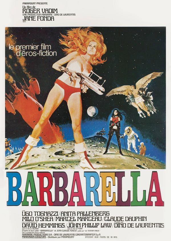 Barbarella Movie Film poster Print Wall Art Poster 1578847425