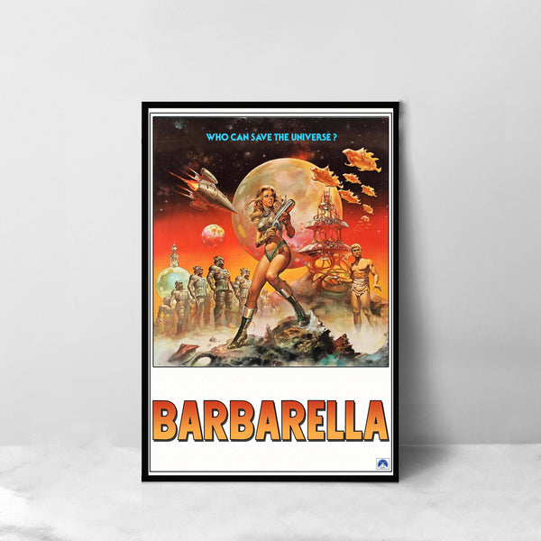 Barbarella Movie Poster - High Quality Canvas Art Print - Room Decoration - Art Poster For Gift 1636048407