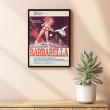 Barbarella Movie Poster Print, Canvas Wall Art, Room Decor, Movie Art