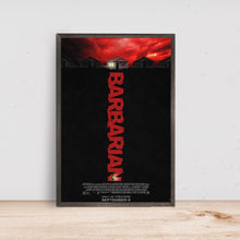 Barbarian Movie Poster, Room Decor, Home Decor, Art Poster for Gift 1682371331