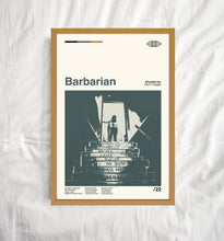 Barbarian Poster, Zach Cregger, Retro Movie Poster, Abstract Poster, Retro Poster, Minimalist Art, Vintage Poster, Wall Decor, Gifts Men 1684825864
