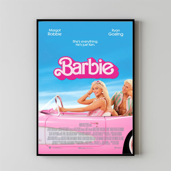 Barbie Movie Poster Art Print Movie Posters Gift for Movie lovers 3