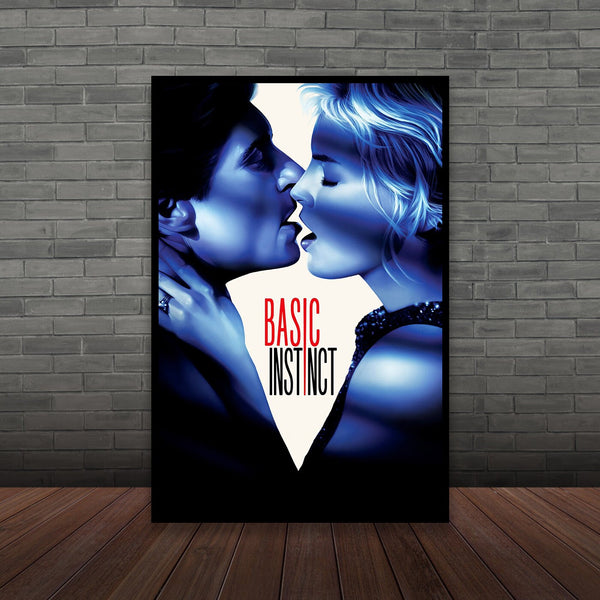 Basic Instinct 1992 Movie Poster Classic Film, Wall Art, Room Decor, Home Decor, Art Poster Gifts, Poster custom Canvas printing 1701362577