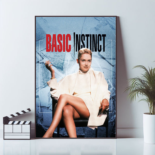 Basic Instinct Movie Poster, Art Poster, Canvas Material Gift, Home Decor, High Quality Reproduction, Keepsake 1623205567