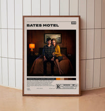 Bates Motel, Anthony Cipriano, Retro Movie Poster, Vintage Inspired Poster