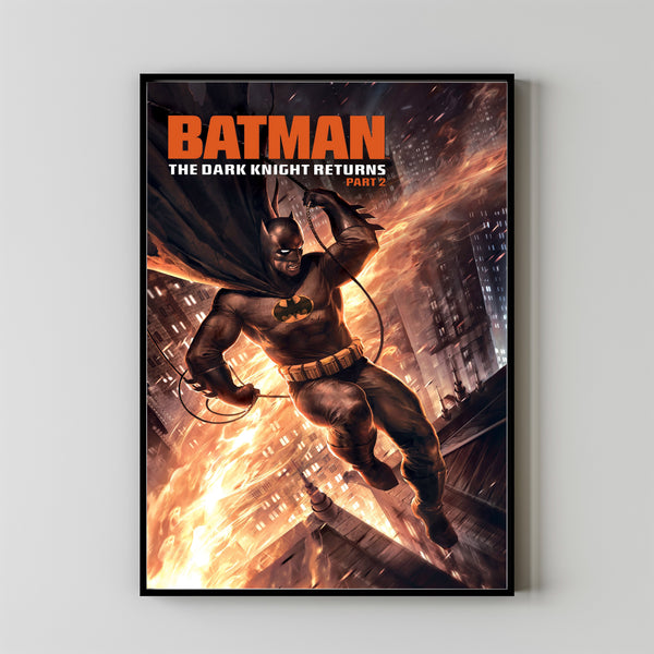 Batman The Dark Knight Returns, Part 2 Movie Poster,Film Fan Collectibles,Vintage Movie Poster,Home Decor,Wall Art,Poster Gifts