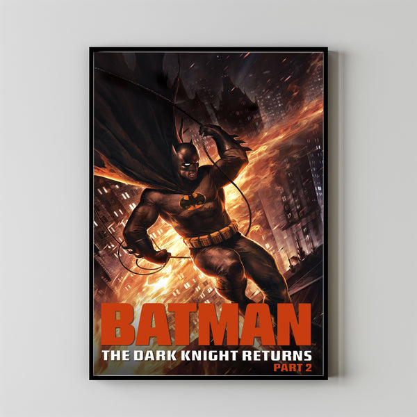 Batman The Dark Knight Returns, Part 2 Movie Poster,Film Fan Collectibles,Vintage Movie Poster,Home Decor,Wall Art,Poster Gifts 1