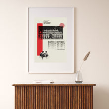 Battle Royale Mid Century Movie Poster  Film Posters  Minimalist Movie Poster    Wall Art Poster 962201108