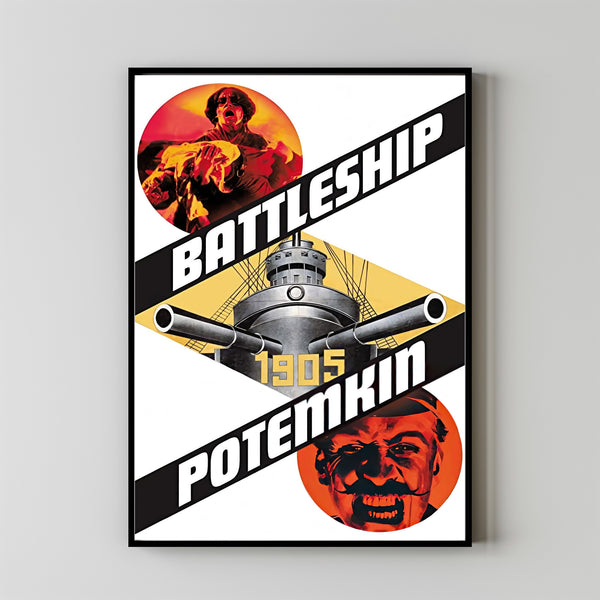 Battleship Potemkin Alternative Film Movie Print Wall Art Poster