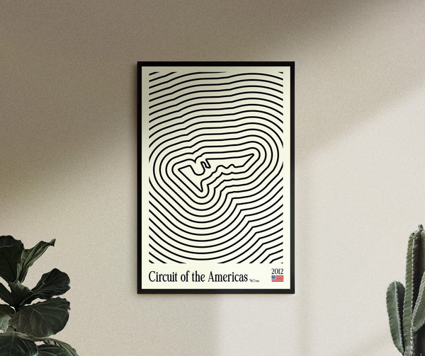 Bauhaus Inspired Circuit of the Americas Poster, Birthdays, Room Decor, Car Enthusiast, Downloadable Prints, wall decor 1591713635