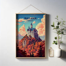 Bavaria Germany- City Travel Poster Travel record Travel Printed Canvas Landscape Prints Gifts for Lover City poster Cityscape 1766615167