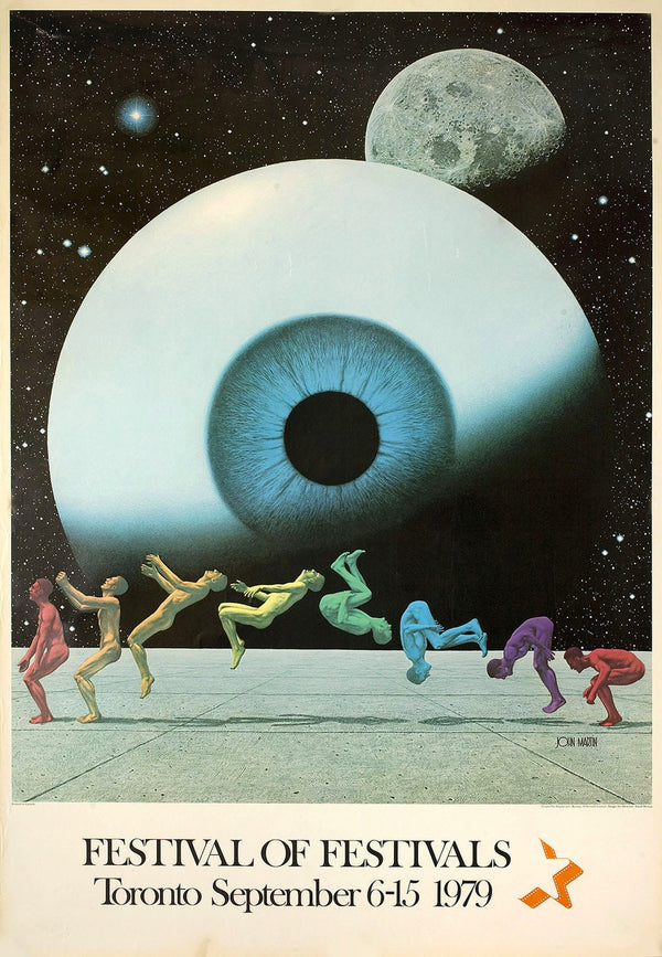 Beautiful 1979 Toronto Festival of Festivals Alternative Film Movie Print Wall Art Poster 1564735062