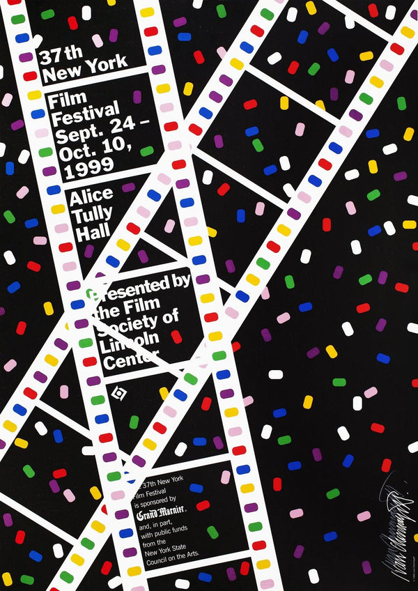 Beautiful 37th New York Film Festival Alternative Film Movie Print Wall Art Poster 1578916051