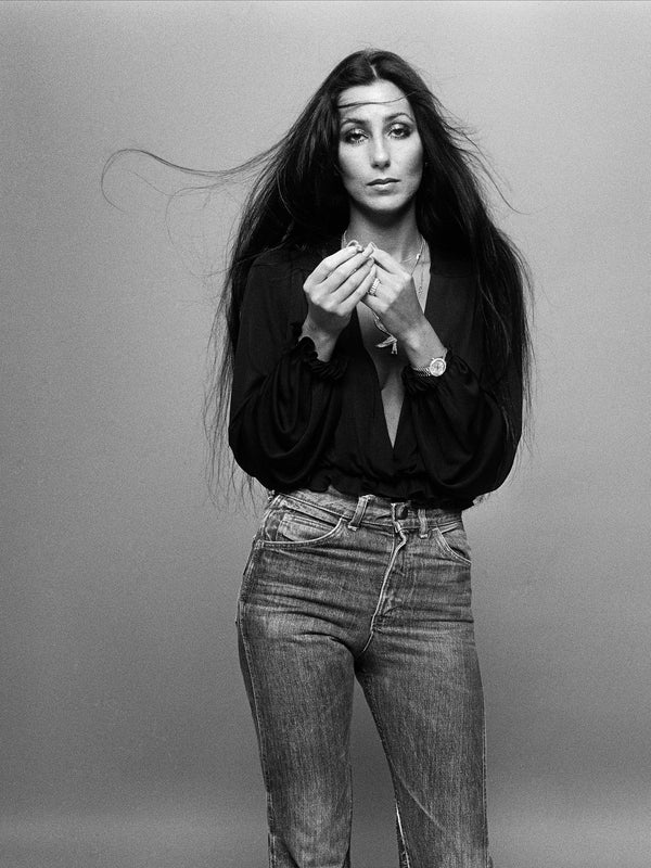 Beautiful Cher Photoshoot Profile Print Wall art Poster 1562505032