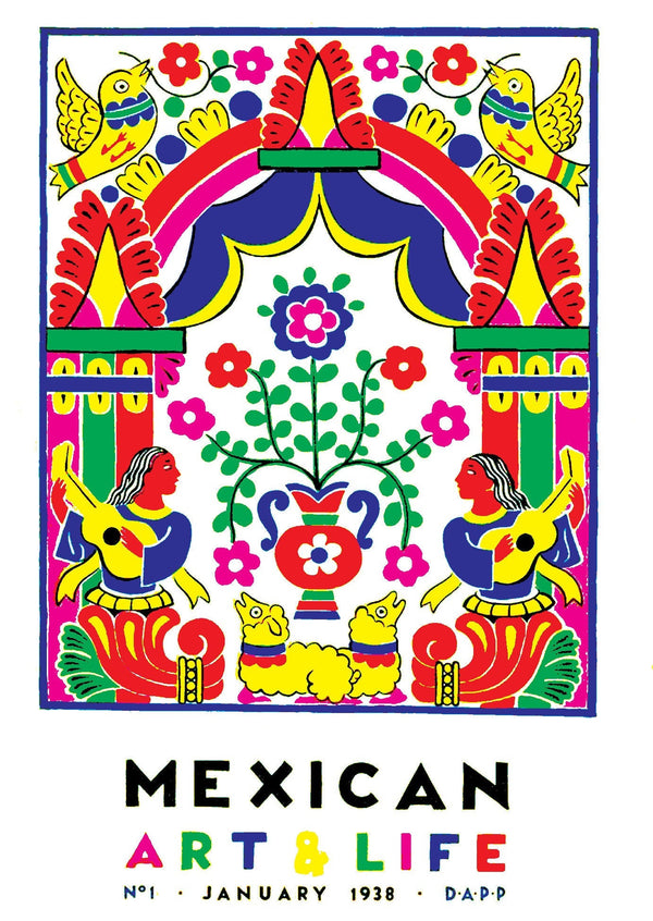 Beautiful Mexican Art Exhibition Paris Print Wall art Poster 1576394865