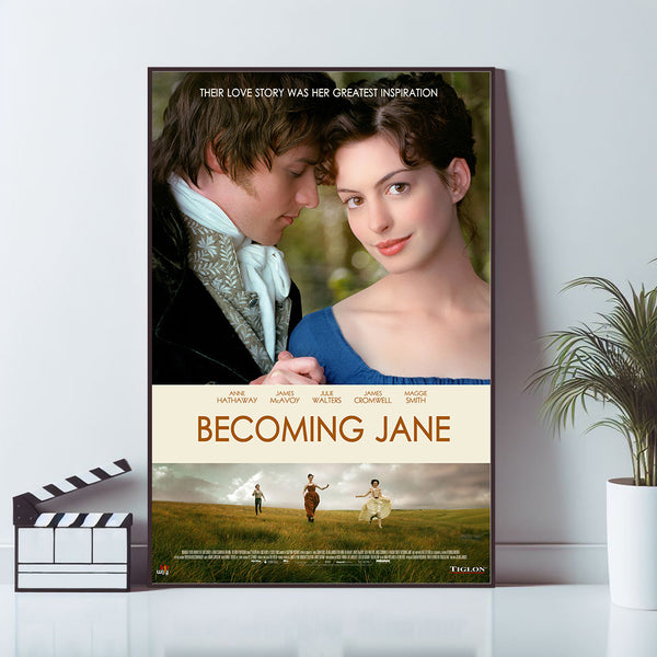 Becoming Jane Movie Poster, Art Poster, Wall Art Prints, Canvas Material Gift, High quality Canvas print, Home Decor 1690158530