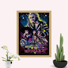 Beetlejuice Movie Poster Print, Canvas Wall Art, Room Decor, Personalized gift, Wall Art Print, Art Poster For Gift, Movie Print 24x36“ 1586699940