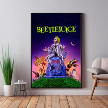 Beetlejuice Movie Poster, Room Decor, Home Decor, Art Poster for Gift 1606061021