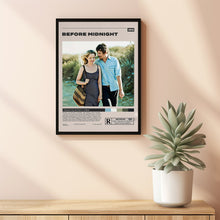 Before Midnight, Richard Linklater, Minimalist Movie Poster